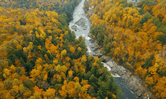 automne riviere batiscan mrc des chenaux