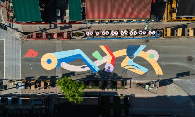 marquage au sol culture trois rivieres credit etienne boisvert scaled